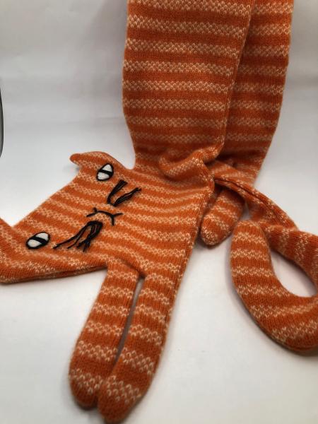 Ginger Cat Scarf by Donna Wilson