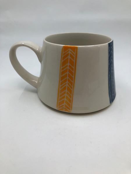 Herringbone Mug by C&M Ceramics