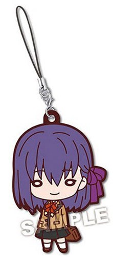Fate Stay Night Matou Sakura Nitotan Rubber Phone Strap