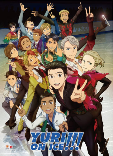 Yuri On Ice Large Group Wall Scroll Poster picture