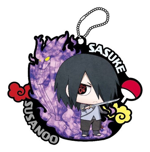 Boruto Sasuke and Susanoo We Have Grown!! Buddy Collection PVC Key Chain