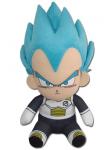 Dragonball Z Super 7'' SSGSS Vegeta Sitting Plush Doll