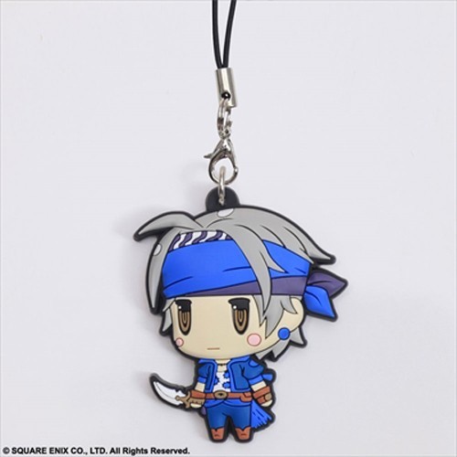 Final Fantasy VI Locke Cole Rubber Phone Strap picture