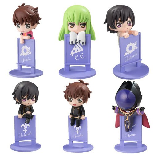 Code Geass Ochatomo Cup Decorations Set of 6