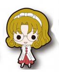 Magic Knights Rayearth Fuu White Dress Rubber Phone Strap Mini Vol. 2