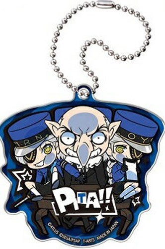 Persona 5 Igor, Caroline and Justine Pita!! Acrylic Key Chain picture