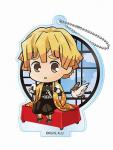 Demon Slayer Agatsuma Zenitsu Tea House Acrylic Key Chain