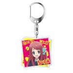 Zombie Land Saga Minamoto Sakura Idol Ver. Acrylic Square Key Chain