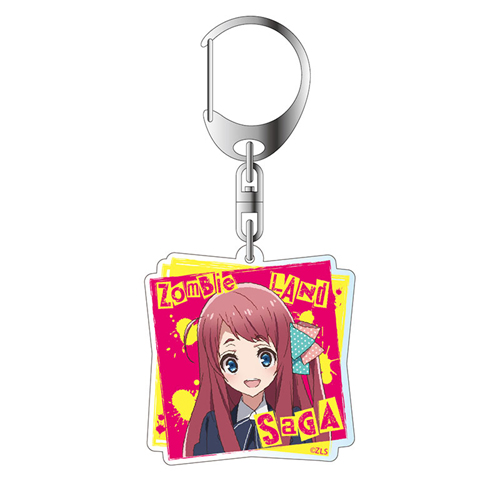 Zombie Land Saga Minamoto Sakura Idol Ver. Acrylic Square Key Chain