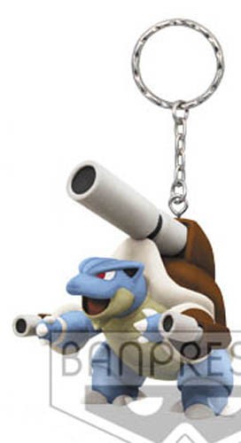 Pokemon 3'' Mega Blastoise 3D Mascot Key Chain picture