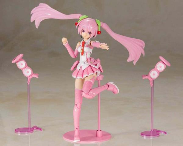 Frame Music Girl Sakura Miku Model Kit Action Figure picture