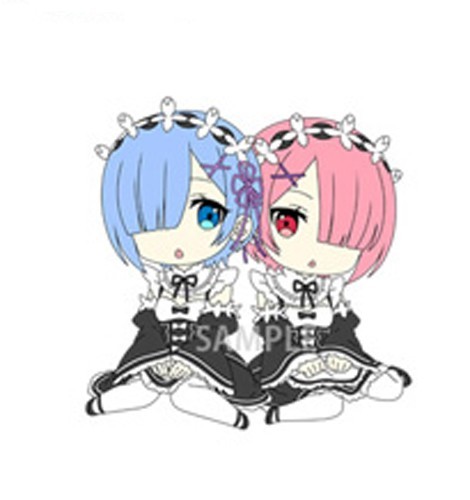 Re:Zero kara Hajimeru Isekai Seikatsu Ram, Rem Rubber Phone Strap picture