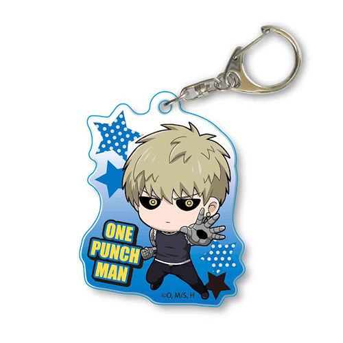 One Punch Man Genos Hero Ver. Acrylic Key Chain