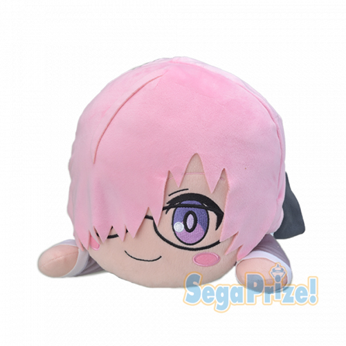 Fate Grand Order Babylonia 15'' Mash Glasses Ver. Nesoberi Plush picture