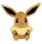 Pokemon 6'' Eevee Sitting Banpresto Prize Plush