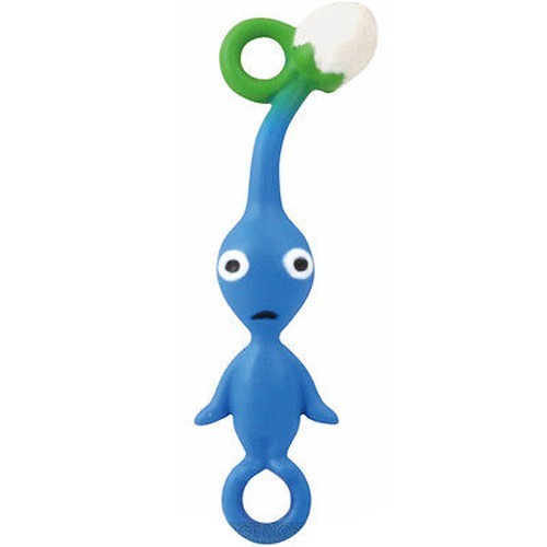 Pikman Blue Bud Ver. Mini Mascot Fastener Charm