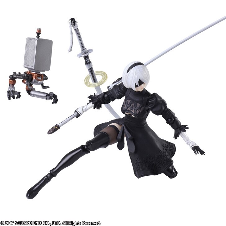 Nier Automata 6'' 2B YoRHa No. 2 Type B 2.0  Bring Arts Action Figure picture