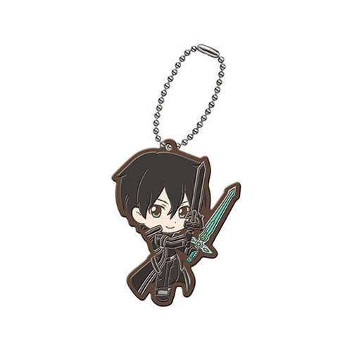 Sword Art Online Kirito Bandai Capsule Rubber Mascot Vol. 3 Key Chain