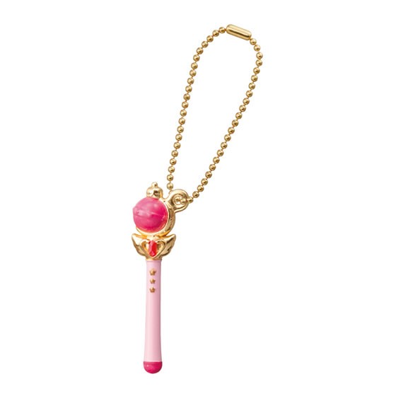 Sailor Moon Cutie Moon Rod Item Charm Swing Key Chain picture