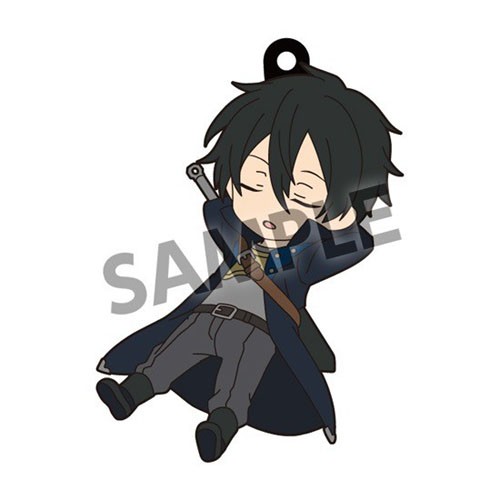 Sword Art Online Kirito SAO Sleeping Pikuriru Rubber Phone Strap picture