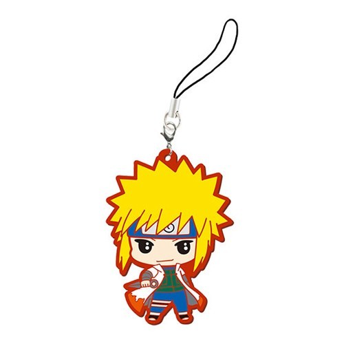 Naruto Shippuuden Minato Rubber Phone Strap picture