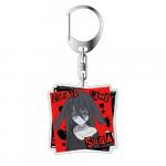 Zombie Land Saga Yamada Tae Zombie Ver. Acrylic Square Key Chain