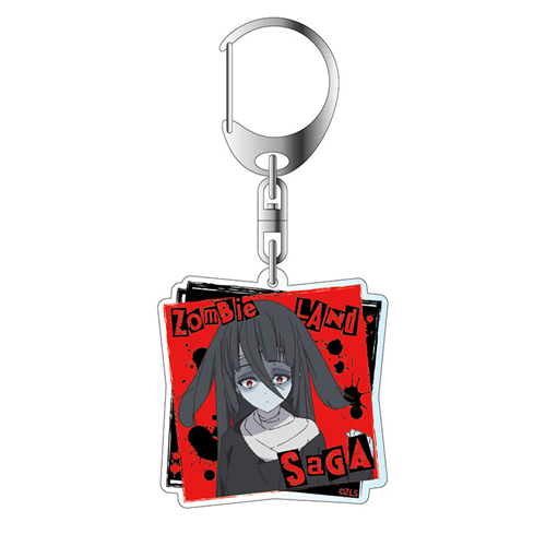 Zombie Land Saga Yamada Tae Zombie Ver. Acrylic Square Key Chain