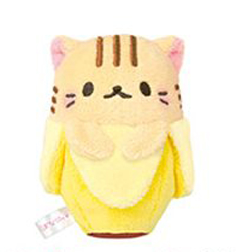 Bananya 4.5'' Tabby Beanie Plush Doll picture