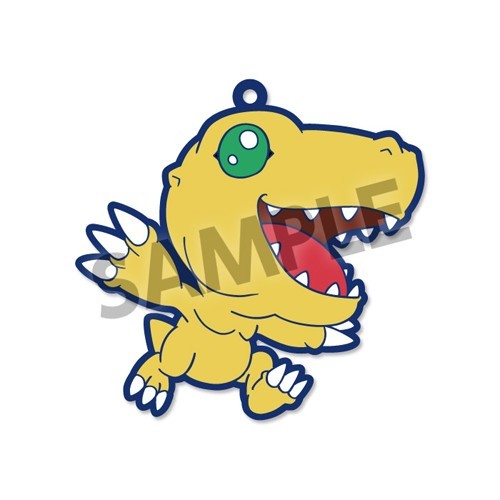 Digimon Adventure Agumon Trading Strap Vol. 3 Rubber Strap picture