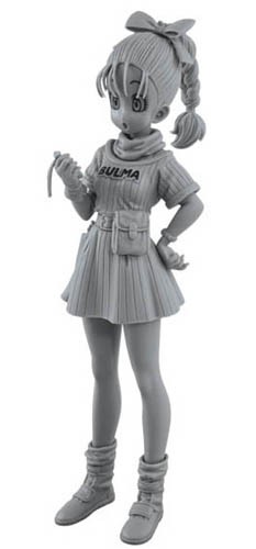 Dragonball Z 6'' Bulma Banpresto Prize Gray Scale Special Figure picture