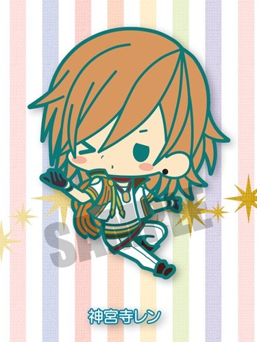 Uta no Prince-Sama Jinguuji Maji Love 2000% Rubber Phone Strap picture