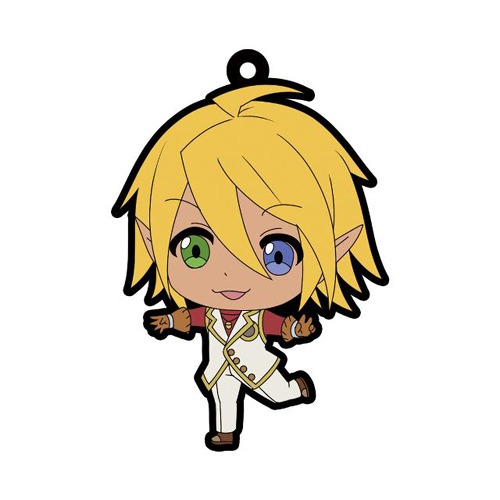 Overlord Aura Bello Fiore Rubber Phone Strap