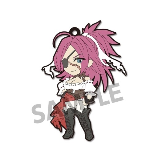 Fate Extella Link Rider Francis Drake Pic-Lil! Rubber Phone Strap picture