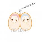 Re:Zero Rem and Ram Babies Pairs Kimono Rubber Phone Strap