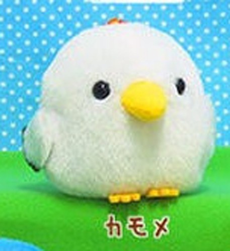 Kotori Tai Fluffy Birds 3'' Kamome Seagull Amuse Prize Plush Key Chain picture
