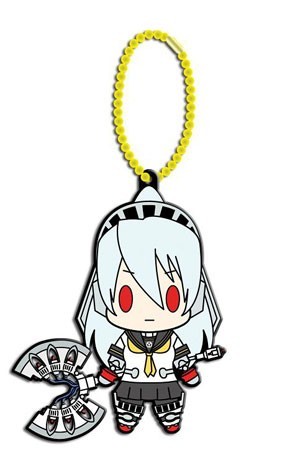 Persona 4  Labrys Red Eyes Rubber Key Chain D4 Vol. 1 picture