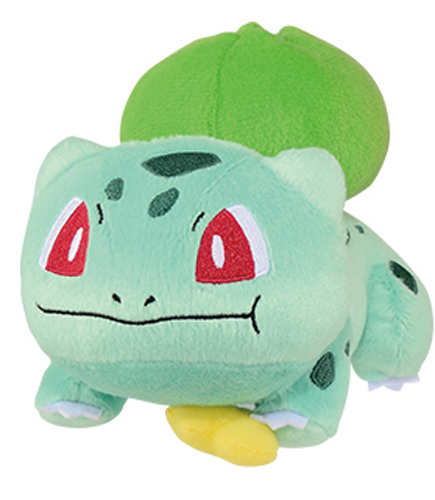 Pokemon 6'' Bulbasaur Eating Berry Banpresto Prize Plush picture