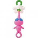 Pikman Pink Flower Ver. Mini Mascot Fastener Charm