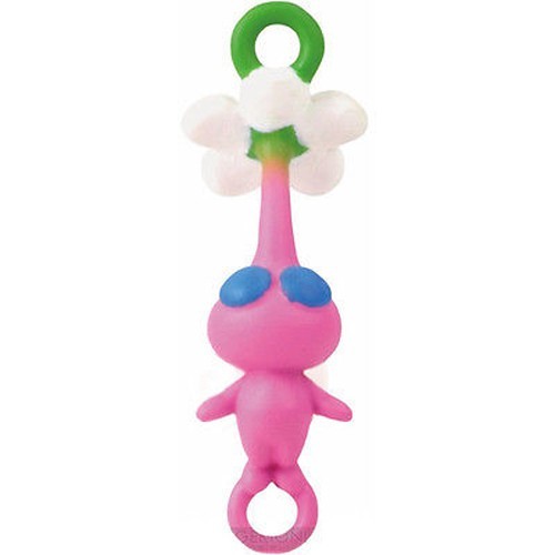 Pikman Pink Flower Ver. Mini Mascot Fastener Charm picture