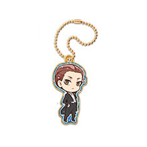 Welcome To Ballroom Kiyoharu Hyoudou Metal Charm Key Chain