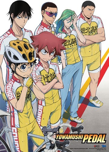 Yowamushi Pedal Key Art Wall Scroll Poster