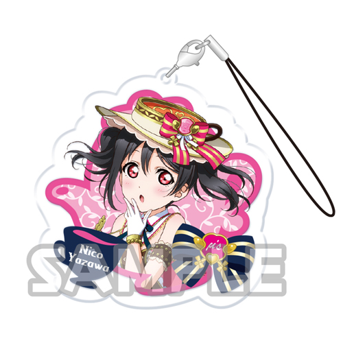 Love Live Nico Acrylic Muse Phone Strap Vol. 2