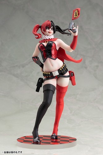 Batman Harley Quinn New52 ver. Kotobukiya NYCC Exclusive 1/7 Scale Bishoujo Statue Figure picture