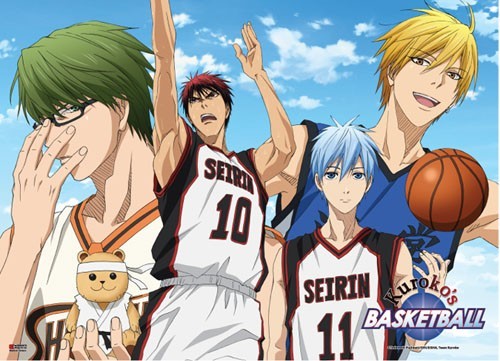 Kuroko's Basketball Group Wall Scroll Poster