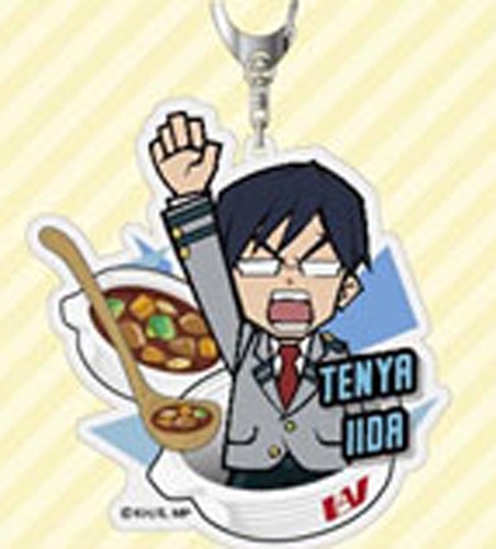 My Hero Academia Tenya Iida With Food Acrylic Key Chain