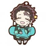 Demon Slayer Kamado Tanjirou Chara Banchou Rubber Mascot Key Chain Second Form