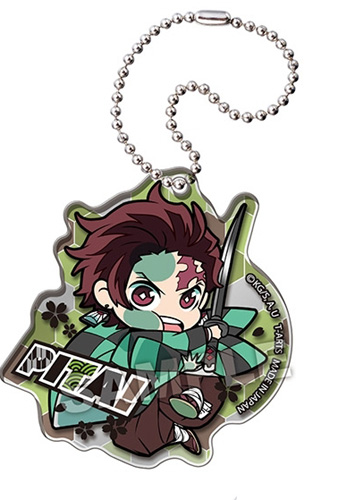 Demon Slayer Kamado Tanjirou Pita! Deforme Acrylic Keychain Vol. 2