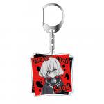 Zombie Land Saga Konno Junko Zombie Ver. Acrylic Square Key Chain