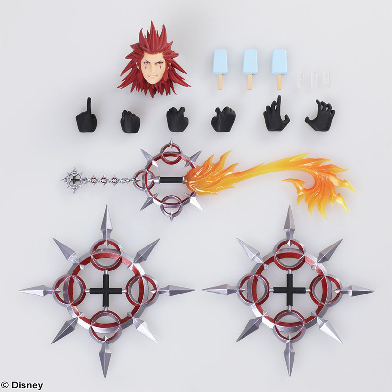 Kingdom Hearts III 6'' Axel Bring Arts Action Figure picture