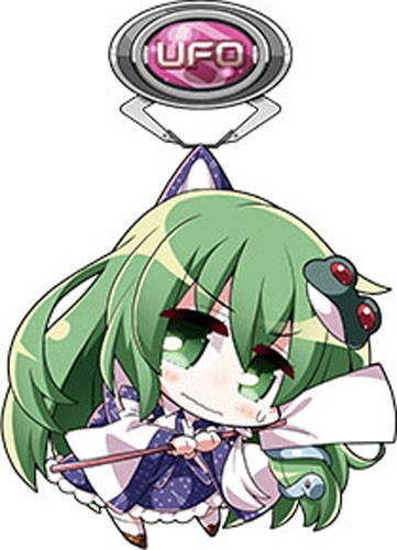 Touhou Project Sanae Kochiya UFO Catcher Acrylic Key chain